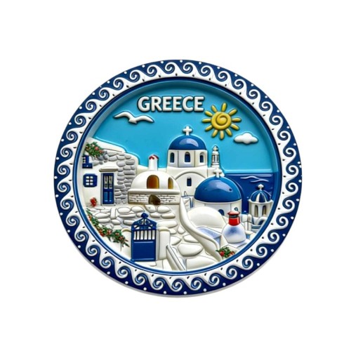 Τουριστικό μαγνητάκι Souvenir - Σετ 12pcs - Greece - 678548
