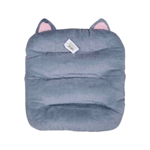 Μαξιλάρι καρέκλας παιδικό με αυτάκια - 40x40cm - 720196 - Grey