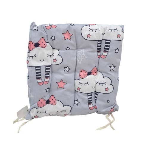Μαξιλάρι καρέκλας παιδικό - 40x40cm - 720203 - Light Grey