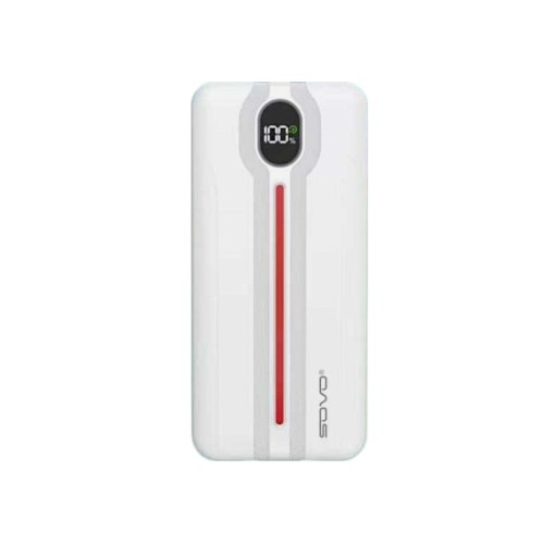 Powerbank 2in1 - Fast Charge - 10.000mah - 22.5W - PD115 - 818645 - White