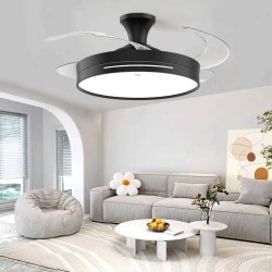 Ανεμιστήρας οροφής & φωτιστικό - DS-6603 - 430286 - Black