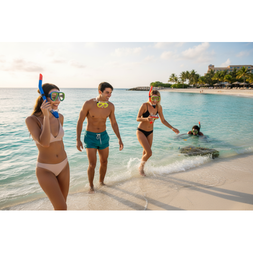 Μάσκα θαλάσσης με αναπνευστήρα - 8012/8TTAB - 117401