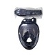 Μάσκα θαλάσσης Full Face με αναπνευστήρα - F-201 - 117405 - Black
