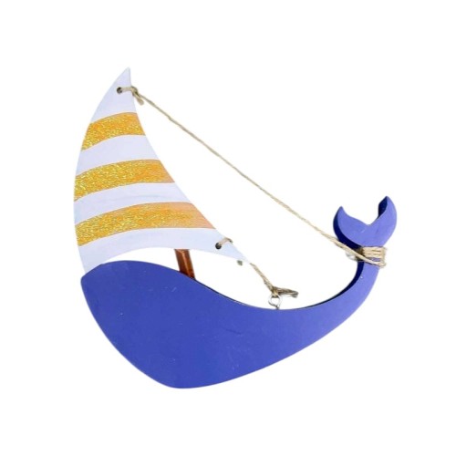 Διακοσμητικό Souvenir ξύλινο - Σετ 4 τεμάχια - LY2627 - 125545