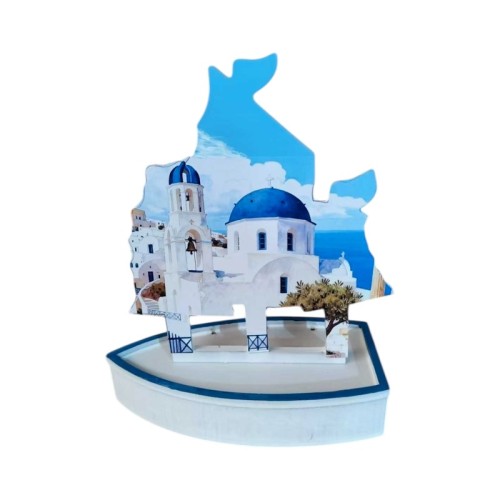 Διακοσμητικό Souvenir - Greece - Σετ 2 τεμάχια - LY2633 - 125546