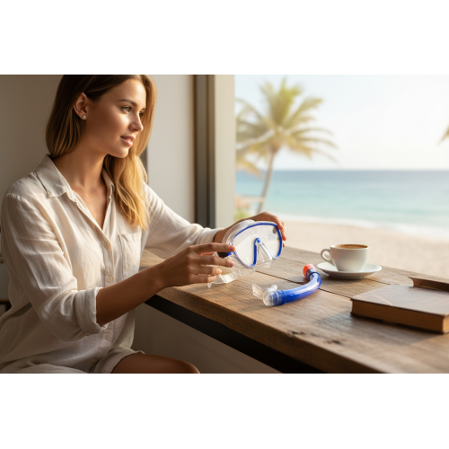 Μάσκα θαλάσσης με αναπνευστήρα - M22S30 - 127111