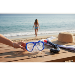 Μάσκα θαλάσσης με αναπνευστήρα - 3266 - 127112