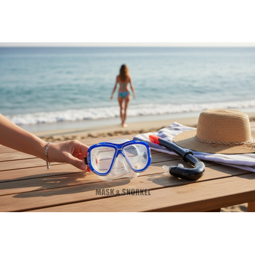 Μάσκα θαλάσσης με αναπνευστήρα - 3266 - 127112