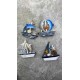 Διακοσμητικό Souvenir Καραβάκι - Σετ 12 τεμάχια - L2025-2 - 125571