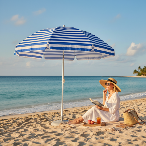 Ομπρέλα θαλάσσης & camping - 120cm - 181796 - Blue