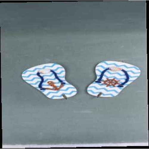 Διακοσμητικό Souvenir Κρεμάστρα - Σετ 4 τεμάχια - LY2624 - 125538