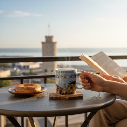 Σετ κεραμική κούπα Souvenir - 12pcs - Thessaloniki - 221141