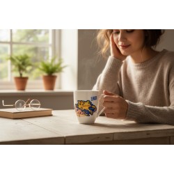 Σετ κεραμική κούπα Souvenir - 12pcs - Chalkidiki - 221202