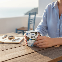 Σετ κεραμική κούπα Souvenir - 12pcs - Greece - 224172