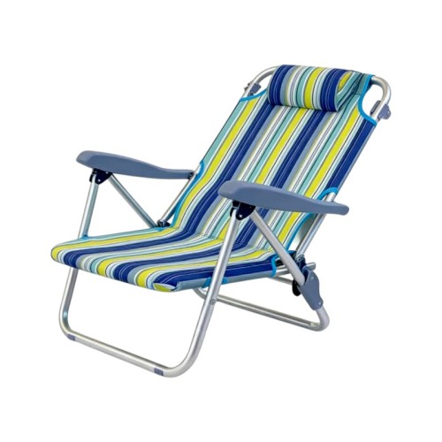 Πτυσσόμενη καρέκλα camping - 1613 - 251026 - Blue/Yellow