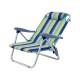 Πτυσσόμενη καρέκλα camping - 1613 - 251026 - Blue/Yellow