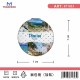 Σετ 12Χ - Kαθρέπτης τσέπης Souvenir - Thassos - 7*7*3cm - 871853
