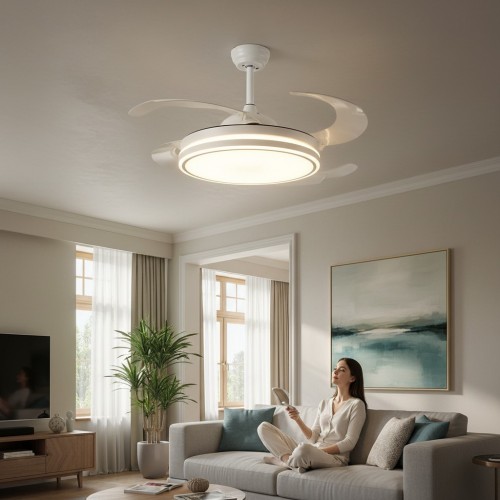 Ανεμιστήρας οροφής & φωτιστικό - DS-8989 - 96W - 430293