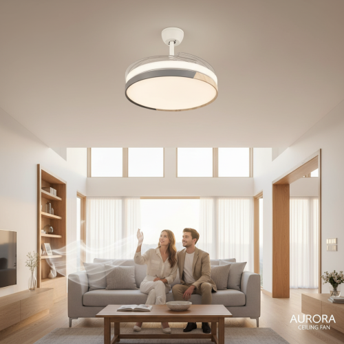 Ανεμιστήρας οροφής & φωτιστικό - DS-6605 - 430330