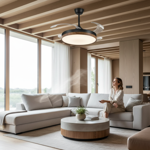 Ανεμιστήρας οροφής & φωτιστικό - DS-6606 - 430354