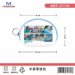 Πορτοφόλι Souvenir μπρελόκ mini - Σετ 10pcs - PVC - Paralia - 10*8*3cm - 871769
