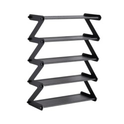 Ραφιέρα παπουτσιών 5 επιπέδων - YH8802-5 - 522466 - Black
