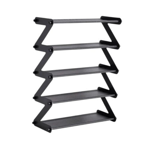 Ραφιέρα παπουτσιών 5 επιπέδων - YH8802-5 - 522466 - Black