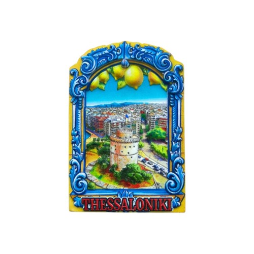Τουριστικό μαγνητάκι Souvenir - Σετ 12pcs - Thessaloniki - 678567