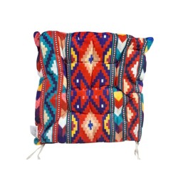 Μαξιλάρι καρέκλας - 40x40cm - 720187 - Red/Blue