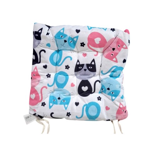 Μαξιλάρι καρέκλας - 40x40cm - 720189 - White