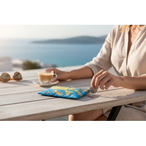 Σετ 12Χ - Πορτοφόλι Souvenir μπρελόκ - PVC - Chalkidiki - 16*10cm - 871702