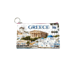 Πορτοφόλι Souvenir μπρελόκ - Σετ 10pcs - PVC - Greece - 16*10cm - 871718