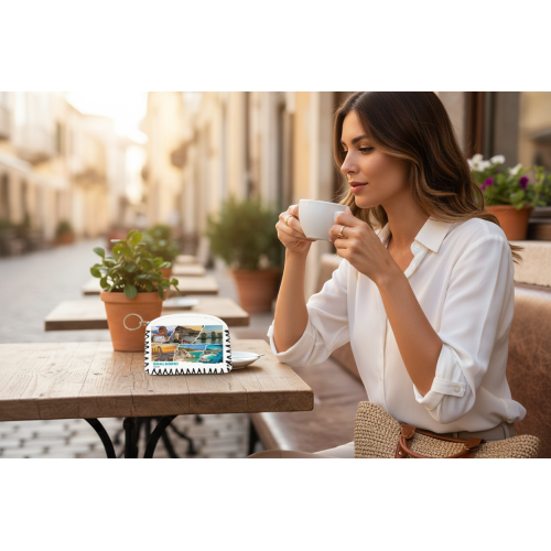 Σετ 12Χ - Πορτοφόλι Souvenir μπρελόκ - PVC - Chalkidiki - 14*9cm - 871741