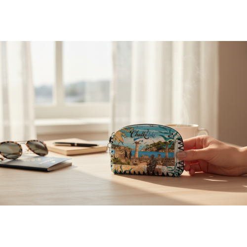 Σετ 12Χ - Πορτοφόλι Souvenir μπρελόκ - PVC - Chalkidiki - 14*9cm - 871743