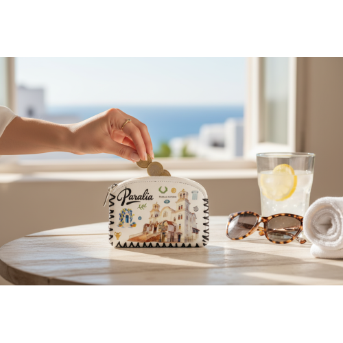 Σετ 12Χ - Πορτοφόλι Souvenir μπρελόκ - PVC - Paralia - 14*9cm - 871750