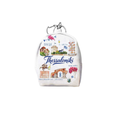 Πορτοφόλι Souvenir μπρελόκ mini - Σετ 10pcs - PVC - Thessaloniki - 7*9*4.5cm - 871784