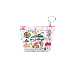 Πορτοφόλι Souvenir μπρελόκ mini - Σετ 10pcs - PVC - Thessaloniki - 11*7*4cm - 871804