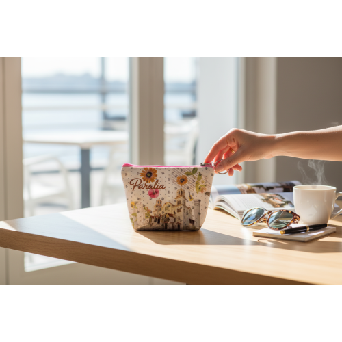 Σετ 12Χ -   Πορτοφόλι Souvenir μπρελόκ mini - PVC - Paralia - 11*7*4cm - 871808