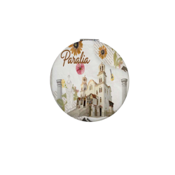 Καθρέπτης τσέπης Souvenir - Σετ 12pcs - Paralia - 7*7*3cm - 871828