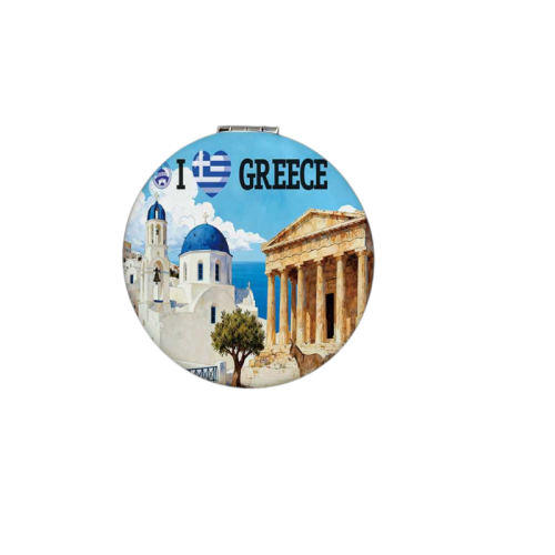 Σετ 12Χ - Kαθρέπτης τσέπης Souvenir - Greece - 7*7*3cm - 871837