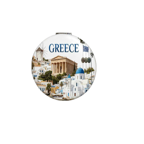 Σετ 12Χ - Kαθρέπτης τσέπης Souvenir - Greece - 7*7*3cm - 871838