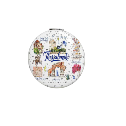 Καθρέπτης τσέπης Souvenir - Σετ 12pcs - Thessaloniki - 7*7*3cm - 871844