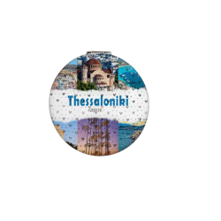 Καθρέπτης τσέπης Souvenir - Σετ 12pcs - Thessaloniki - 7*7*3cm - 871845