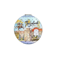 Καθρέπτης τσέπης Souvenir - Σετ 12pcs - Thessaloniki - 7*7*3cm - 871847