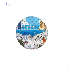 Καθρέπτης τσέπης Souvenir - Σετ 12pcs - Greece - 7*7*3cm - 871856