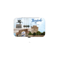 Σετ 12Χ - Κασετίνα περιποιήσης νυχιών σε θήκη Souvenir - Thessaloniki - 871866