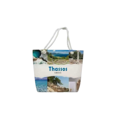 Τσάντα θαλάσσης τουριστική - Thassos - 48*37*13cm - 871933