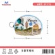 Σετ 12Χ -   Πορτοφόλι Souvenir μπρελόκ mini - PVC - Thassos - 10*8*3cm - 871775