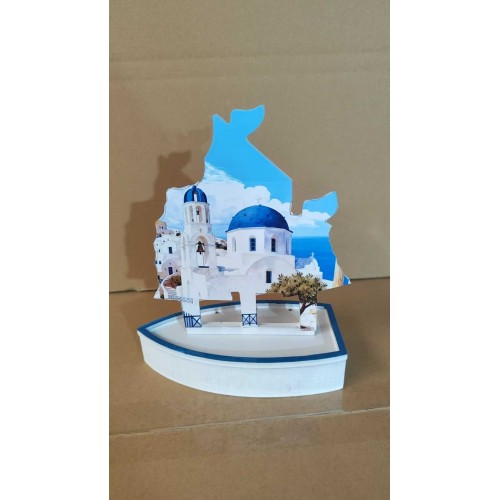 Διακοσμητικό Souvenir - Greece - Σετ 2 τεμάχια - LY2633 - 125546