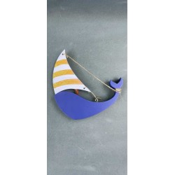 Διακοσμητικό Souvenir ξύλινο - Σετ 4 τεμάχια - LY2627 - 125545